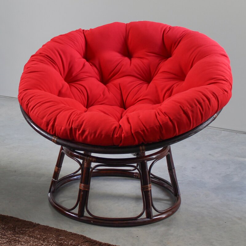 World Menagerie Papasan Indoor Lounge Chair Cushion & Reviews | Wayfair